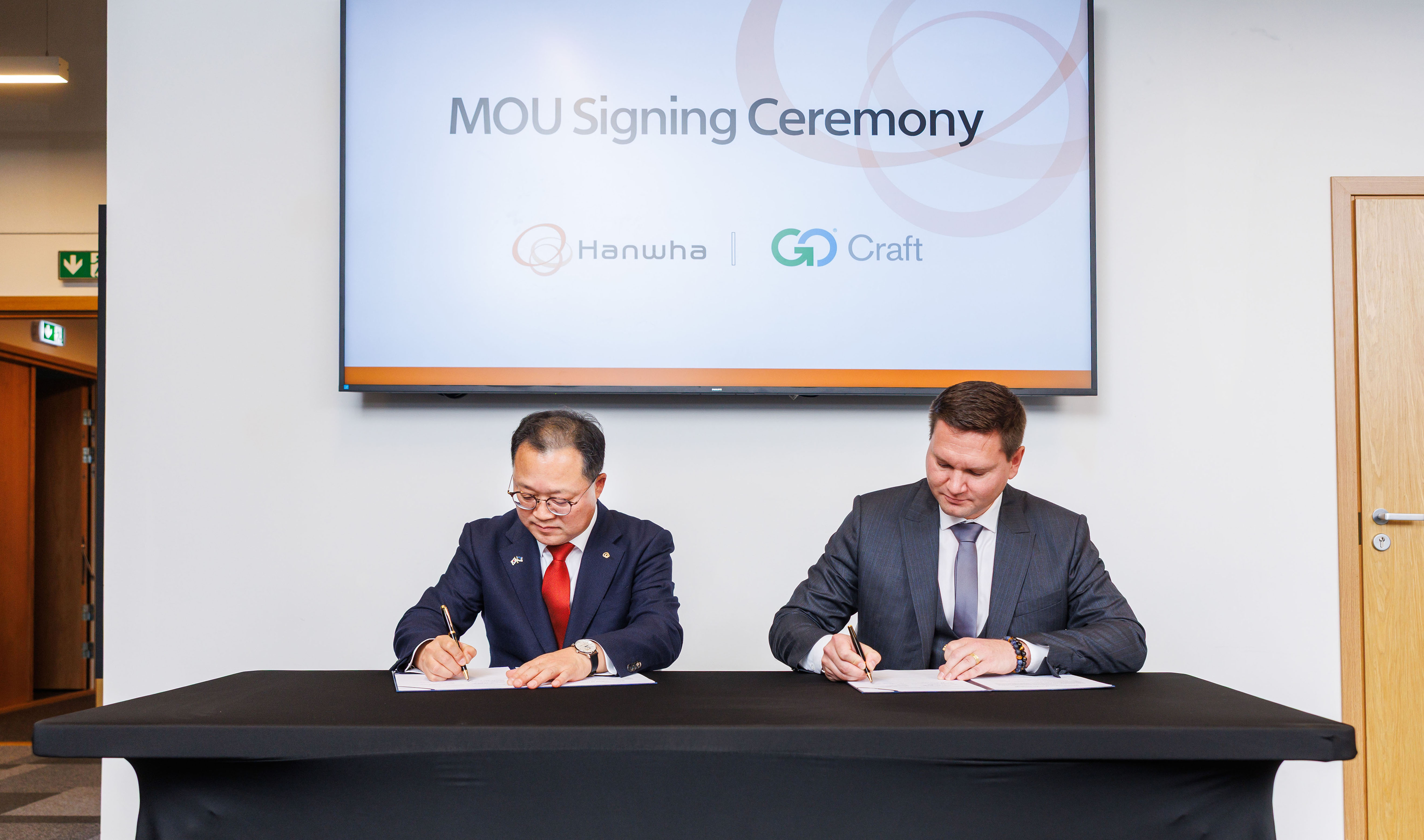 Hanwha Aerospace Signs MOU with GoCraft to Establi